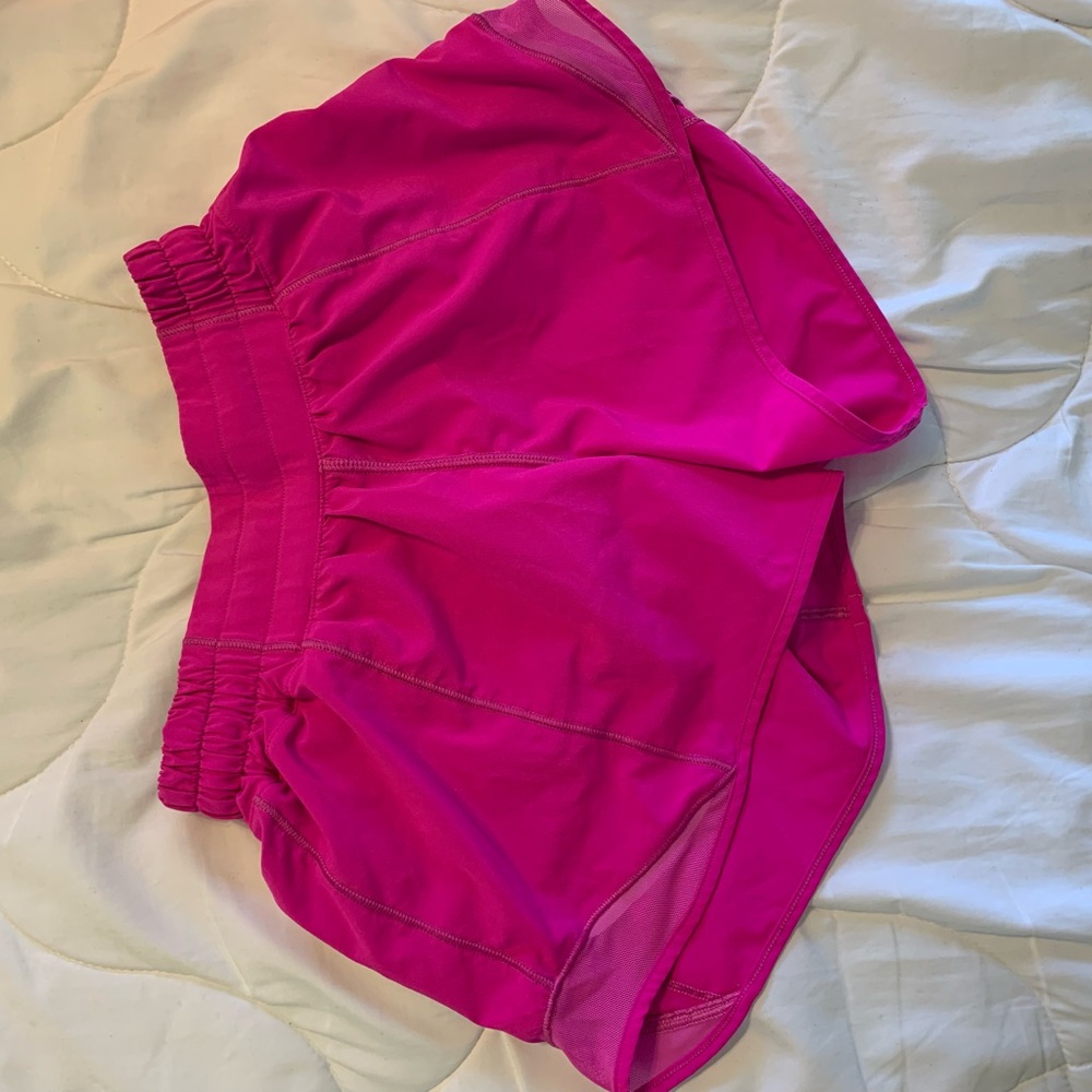Lululemon Hotty Hot Pink Shorts